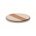 Cork wireless charger 15W, white