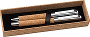 Cork writing set