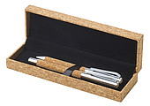 Cork writing set