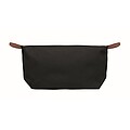 Cosmetic bag in 600D RPET, black