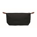 Cosmetic bag in 600D RPET, black