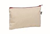 Cosmetic bag in organic cotton