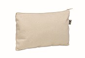 Cosmetic bag in organic cotton