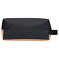 Cosmetic bag with cork bottom