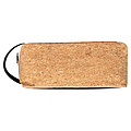 Cosmetic bag with cork bottom