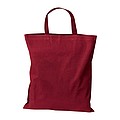 Cotton bag with short handles