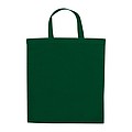 Cotton bag with short handles