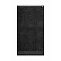 Cotton bath towel, black