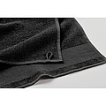 Cotton bath towel, black