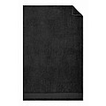 Cotton bath towel, black