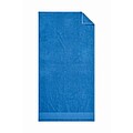 Cotton bath towel, blue
