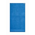 Cotton bath towel, blue