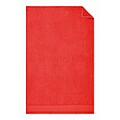 Cotton bath towel, red