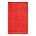 Cotton bath towel, red
