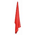 Cotton bath towel, red