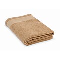 Cotton bath towel, rope