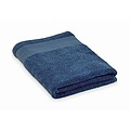 Cotton bath towel, royal blue