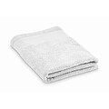 Cotton bath towel, white