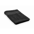 Cotton guest towel, black