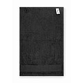 Cotton guest towel, black