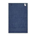 Cotton guest towel, blue