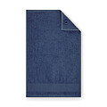 Cotton guest towel, blue