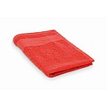 Cotton guest towel, red