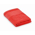 Cotton hand towel, red