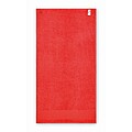 Cotton hand towel, red