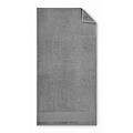 Cotton hand towel, stone grey