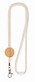 Cotton Lanyard with metal hook