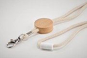 Cotton Lanyard with metal hook
