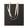Cotton shopping bag, black