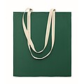 Cotton shopping bag, dark green