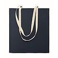 Cotton shopping bag, french navy