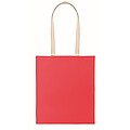 Cotton shopping bag, red
