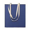 Cotton shopping bag, royal blue