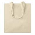 Cotton shopping bag w/ gusset