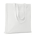 Cotton shopping bag w/ gusset