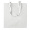 Cotton shopping bag w/ gusset