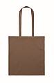 Cotton shopping bag with long handles
