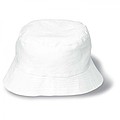 Cotton sun hat, white