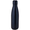 Cove 500 ml RCS certified recycled stainless steel vacuum insulated bottle , navy