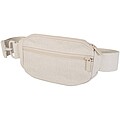 Crescent 500 g/m2 Aware™ recycled crossbody bag, oatmeal