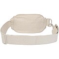 Crescent 500 g/m2 Aware™ recycled crossbody bag, oatmeal
