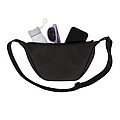 Crescent AWARE™ RPET half moon sling bag, black