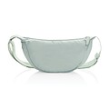 Crescent AWARE™ RPET half moon sling bag, iceberg green