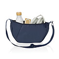 Crescent XL AWARE™ RPET half moon sling bag, navy blue