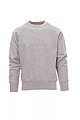Crew-neck sweatshirt, MISTRAL+ MELANGE, melange grey, S