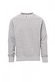 Crew-neck sweatshirt, ORLANDO MELANGE, melange grey, L